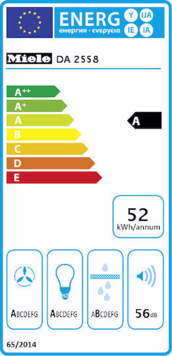 Mixanismos Aporrofisis Miele DA 2558 Inox 60 cm